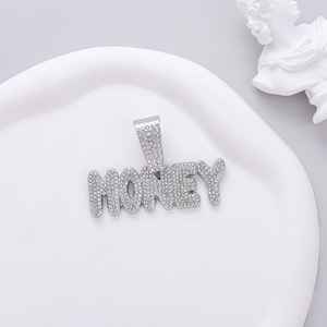 สร้อยคอคิวบาแบบมีสายโซ่เต็มเส้น สไตล์ฮิปฮอปแนวสตรีท สำหรับผู้ชาย เป็นมิตรกับสิ่งแวดล้อม ดีไซน์ตัวอักษรเก๋ไก๋ - Product Image 5