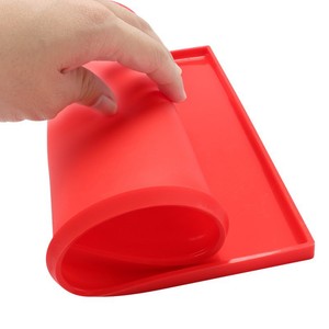 Tappetino <span class=keywords><strong>in</strong></span> Silicone Multiuso Antiaderente per Cottura, <span class=keywords><strong>Teglia</strong></span> da Forno, Tappetino per Pasticceria, Stampo per Pizza e Biscotti, Tappetino per Torta Swiss Roll 35*35cm - Product Image 1