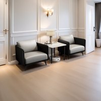 Fauteuil de hall d'hôtel moderne, mobilier de café, chaise longue, canapé individuel de luxe, canapé élégant pour bureau à domicile et chambre