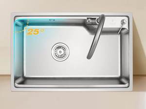 Fregadero de Cocina Grande de Acero Inoxidable 304, de un Solo Tazón, para Instalar Bajo Encimera, Fácil de Limpiar, para Uso Doméstico - Product Image 3