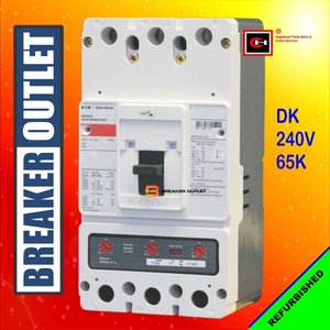 Interruptor de Circuito Industrial Cutler-Hammer, 3 Polos, 400A, 240V, 65kAIC, Reacondicionado - Product Image 1