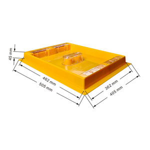 Beekeeping Tool Australian Beehive Feeder Square Bee Feeder Top Water Feeder Bee <b>Kit</b> - Product Image 2