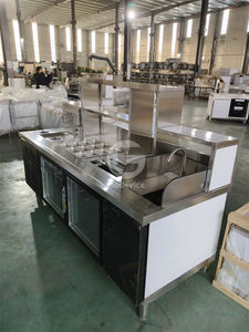 Comptoir de bar à bubble tea et équipement de comptoir à lait pour salon de thé - Product Image 4