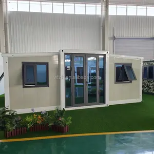 Easy Assembly Movable Double Wing Folding House Expansion Room 20ft 40ft Prefab Container House