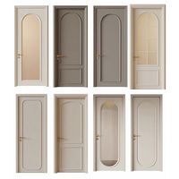 Porte coulissante en bois massif composite de style français, couleur personnalisée, stable, pour maison, cuisine, chambre, salle de bain, salon, entrée, villa, hôtel
