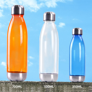 Botellas Deportivas <span class=keywords><strong>de</strong></span> Plástico PS sin BPA, con Logotipo Personalizado al por Mayor, a Prueba <span class=keywords><strong>de</strong></span> Fugas, con Tapa Ecológica, Aptas para Lavavajillas, Diseño Clásico - Product Image 1