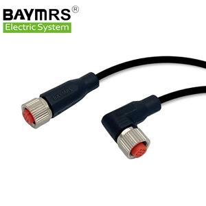 Nhà Máy M12 3 4 5 8 12pin PVC Pur Pur e-chuỗi dòng nữ cáp kết nối 2A đánh giá cho dây kết nối - Product Image 1