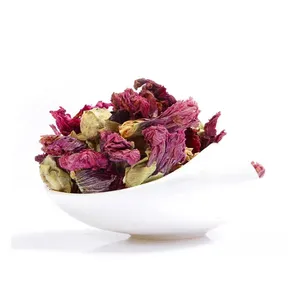 100% natural dried herbs Hibiscus sabdariffa flower tea OEM order free samples fu rong hua cha