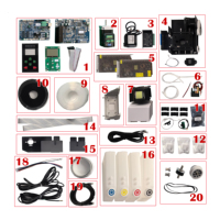 Pièces d'imprimante de carte Hoson sungyang imprimante DTF accessoires d'imprimante grand Format pour I3200 Xp600