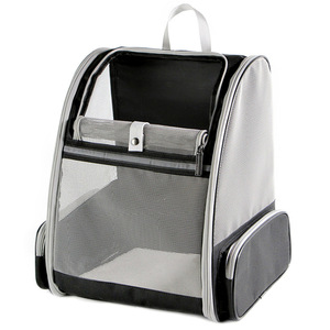 Sac à dos pliable pour chat pour une utilisation en extérieur, adapté aux petits chiens et chats, sac à dos pour animaux de compagnie à double épaule pour les voyages - Product Image 1