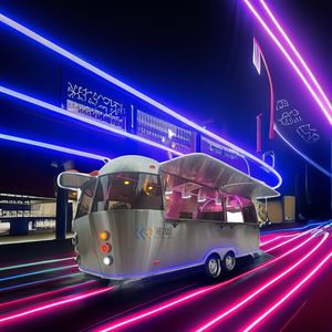 Remolque de Comida OEM con Certificación DOT y CE, Carrito de Comida Móvil para Exteriores, Camión de Café Móvil, Carrito de Venta de Comida Rápida - Product Image 2