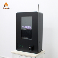 Sistema POS Innovador con Pantalla Táctil de Autoservicio WiFi 24 Horas, Verificación de Edad, Personalizable, para Venta Minorista, Montado en Pared