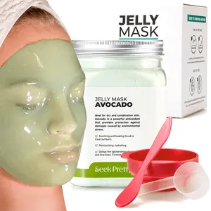 All'ingrosso oro Peel-Off rosa egizia maschera per il viso idro gelatina maschere individuali maschera di gelatina in polvere per il viso e il corpo