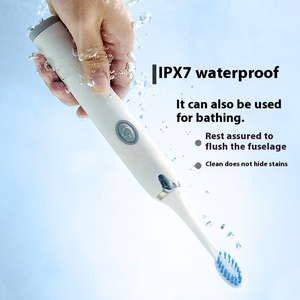 Brosse à dents électrique sonique écologique en gros, à vibration sonique, à poils souples, antibactérienne, blanchissante, pour soins bucco-dentaires - Product Image 2