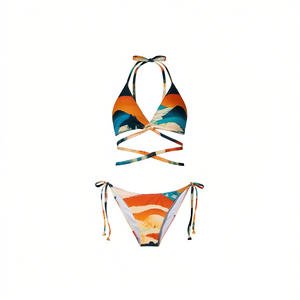 Copricostume Sexy da Donna in Chiffon per l'Estate, Sarong Bikini, Copricostume Kaftan da Spiaggia S06064-19 - Product Image 2