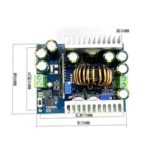 Dc Dc <b>Converter</b> 12-95V To 1.5-90V 18A Adjustable <b>Voltage</b> Current Regulator Module For Power Supply - Product Image 2