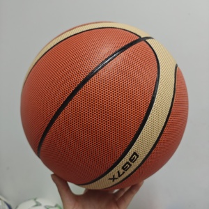 Balón de Baloncesto Personalizado Modelo GG7X, Tamaño Oficial 7, Cuero PU para Juego en Interiores y Exteriores, Suministro de Fábrica - Product Image 6