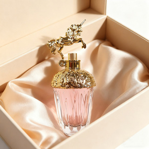 Fancy <strong>unicorn</strong> 50ml 80ml Unique Empty Glass Cosmetic Perfume <strong>Bottle</strong> with Spray Pump - Product Image 1