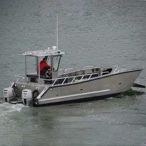 Kinocean 21ft Стеклопластиковая посадочная консоль рыболовная лодка каюта лодка скоростная лодка для продажи