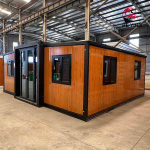 Maison mobile extensible de 20 pieds, une chambre, un salon, panneaux sandwich en acier, série <span class=keywords><strong>Jane</strong></span> <span class=keywords><strong>Eyre</strong></span>, appartement, hôtels, villas - Product Image 1