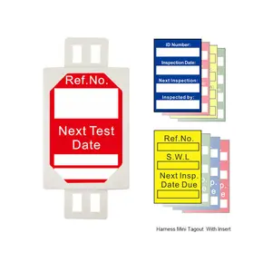 ElecpopularOEMメーカー小型固定資産フック足場ホルダータグPVC両面多機能インサートで使用されるキット