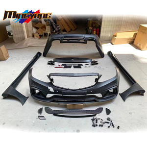 Kit carrosserie, lèvre de pare-chocs, calandre, spoiler, capot pour Mercedes Benz <span class=keywords><strong>E200</strong></span> E300 <span class=keywords><strong>W212</strong></span> Classe E E63 Tuning Style WD - Product Image 1