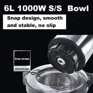 Máy Xay Thịt Điện Bằng Thép Không Gỉ Cầm Tay Dung Tích Lớn 10L Máy Băm Thịt Thực Phẩm - Product Image 3