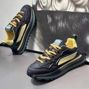 <span class=keywords><strong>Sketchers</strong></span> para hombres primavera 2025 nuevos zapatos deportivos informales transpirables antideslizantes zapatos blancos de fondo suave para hombres nuevos zapatos de moda para hombres - Product Image 4