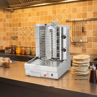 Grill à Kebab Commercial à Gaz en Promotion, Machine à Shawarma du Moyen-Orient pour Équipement de Cuisine Hôtelière