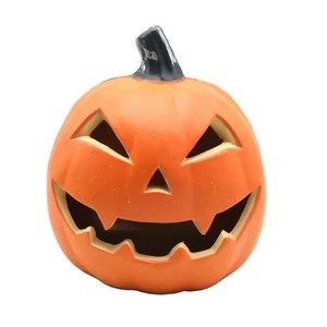 Zucca Arancione Grande Sorridente con Faccia Spaventosa HLC Personalizzata per Halloween, Novità per Decorazioni di <span class=keywords><strong>Ottobre</strong></span> e Case Infestate - Product Image 3