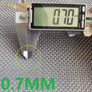 Hot bán 316 mạ kẽm nổi 4x8 thép không gỉ <span class=keywords><strong>crimped</strong></span> lưới màn hình dây lưới sóng dây thép không gỉ lưới - Product Image 2