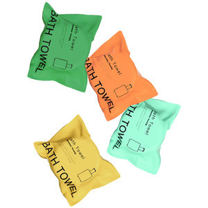 ผ้าขนหนูอาบน้ำแบบใช้แล้วทิ้ง น้ำหนักเบา พกพาสะดวก ระบายอากาศได้ดี ผลิตจากผ้าไม่ถักทอ บีบอัดสำหรับการเดินทาง โรงแรม ชายหาด สระว่ายน้ำ - Product Image 3