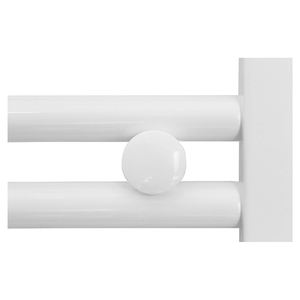 SAN REMO H 1703 L 500 Calentador de toallas recto blanco - Product Image 3