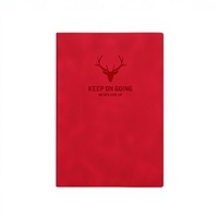 Carnet personnalisé A5 à couverture souple en cuir PU, carnet de bureau professionnel avec logo, carnet A5 en cuir souple