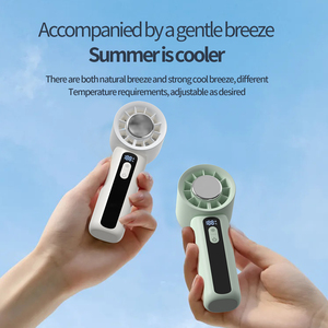 OEM ODM Foldable Ice Fan - High Speed 10000+ RPM Handheld <b>Cooler</b>, Portable Desktop Fan for Outdoor & Travel - Product Image 6