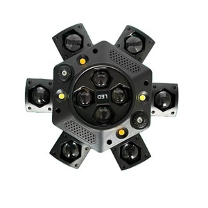150W Mini Di chuyển Disco LED ánh sáng sân khấu sáu cánh tay BEE Eye <span class=keywords><strong>RGB</strong></span> phát thải 6000K ánh sáng ban ngày ip33 DMX512 điều khiển Câu lạc bộ chiếu sáng - Product Image 5