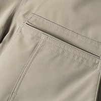 Parka technique d'hiver pour homme - Doudoune cargo à col montant, manteau matelassé épais et chaud avec poches