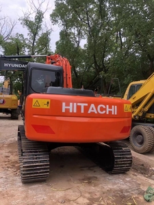 Excavadora hidráulica de cadenas Hitachi ZX120 usada, original, en buen estado y con apariencia limpia, en venta. - Product Image 3