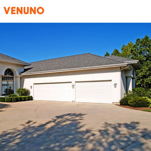 Livraison rapide <span class=keywords><strong>porte</strong></span> de garage <span class=keywords><strong>sectionnelle</strong></span> en acier isolé avec panneau de 40 mm 16X7 16X8 - Product Image 4