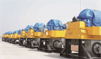 Separator Magnetik Pasir Kaca Gradien Tinggi Basah Kapasitas 125 T/h Efektif Menghilangkan Pemisahan Mineral Besi Titanium
