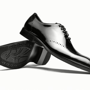 Chaussures Oxford pour hommes sur mesure de haute qualité en cuir véritable élégantes et respirantes, adaptées aux mariages, aux fêtes et aux occasions décontractées - Product Image 6