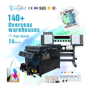 YINGHE 2026, la más reciente máquina DTF A2, impresora con stock local en SAWarehouse <span class=keywords><strong>JHB</strong></span>, 2 cabezales XP600/I3200A, impresión rápida de camisetas, sudaderas, lona y gorras. - Product Image 4