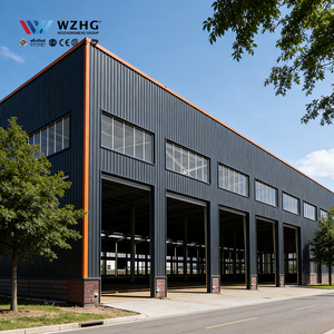 Structure robuste en acier au carbone Q355b pour entrepôt commercial, résistante aux tremblements de terre, construction de charpente métallique par fabricant - Product Image 1