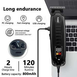 Máquina Cortapelos Recargable <span class=keywords><strong>Kemei</strong></span> Km-1578 2299 con Motor DC Cortadora de Pelo Eléctrica - Product Image 4