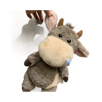 Nouvelle Peluche Vache Cheval, Poupée en Peluche Mignonne, Cadeau d'Anniversaire ou de Fête pour Enfants et Adultes