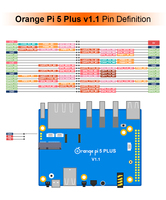 Carte de développement démo Orange Pi 5 Plus 4 GB 8GB RK3588 Module PCIE externe WIF-BT SSD 8K Orange Pi 5 Plus 16G RAM
