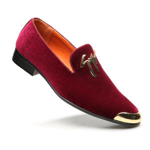 Mocasines de Vestir Formales de Ante Sintético para Hombre al por Mayor, Zapatos Oxford de Vestir para Hombre - Product Image 2