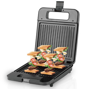 Machine à panini multifonctionnelle électrique avec revêtement antiadhésif pour petit-déjeuner familial - Product Image 1