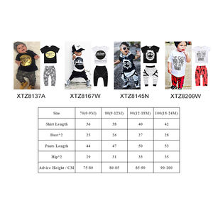 Neugeborene Kleidung Sets Kurzarm Kleinkind Jungen Kleidung Set Sommer Baumwolle Neugeborene Baby Pyjamas Junge Mädchen Kleidung 2 Pcs Outfits - Product Image 3