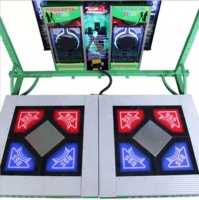 Jeux d'arcade à pièces, deux joueurs, modes multi-musique, simulation de danse et de performance de batterie, jeu vidéo de danse, machine de danse d'arcade